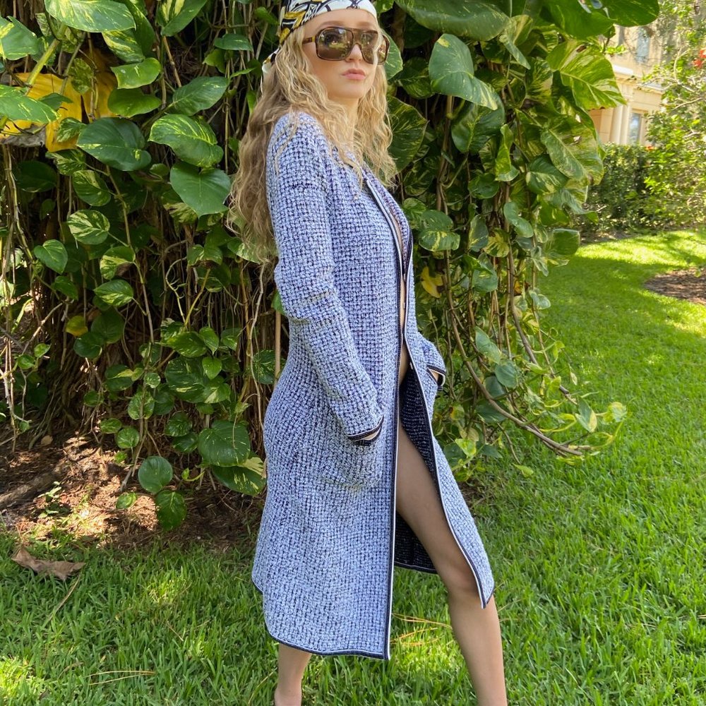 ESCADA Cozy Long Sweater Jacket